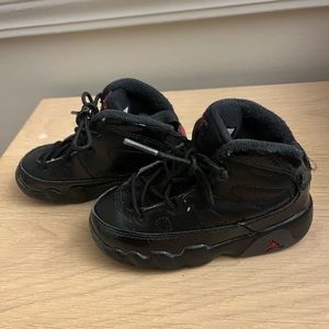 Nike Jordan 9 Boy Retro bred patent (PS) 7c